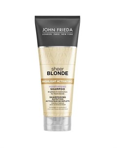 Sheer Blonde Увлажняющий активирующий шампунь для светлых волос 250 мл John frieda