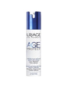 Age Protect Крем детокс многофункциональный ночной 40 мл Uriage