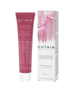 Aurora Demi Permanent Крем краска для волос 4 7 Черный кофе 60 мл Cutrin