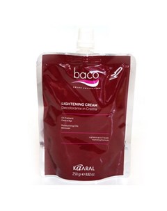 Baco Bleach Hair Cream Осветляющий крем с натуральными минеральными маслами 250 мл Kaaral
