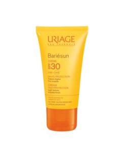 Bariesun Солнцезащитный водостойкий крем SPF30 50 мл Uriage