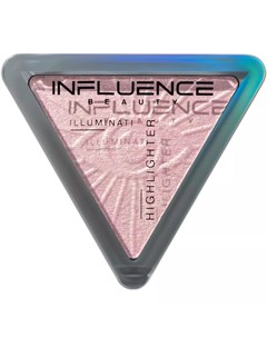 Хайлайтер Illuminati с эффектом влажного сияния тон 02 розовый 6 5 г Influence beauty