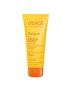 Bariesun Солнцезащитное молочко для лица и тела SPF50 100 мл Uriage