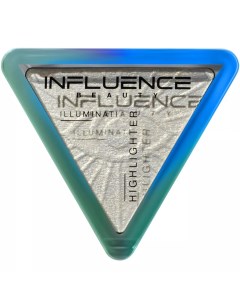 Хайлайтер Illuminati с эффектом влажного сияния тон 03 голубой 6 5 г Influence beauty