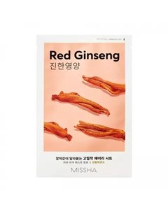 Тканевая маска для лица Airy Fit Sheet Mask Red Ginseng Missha