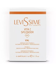 Концентрат с витамином С и протеогликанами 6 х 3 мл Levissime