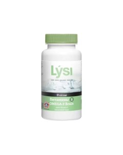 Комплекс омега 3 Брэйн с витаминами группы В 60 капсул Lysi