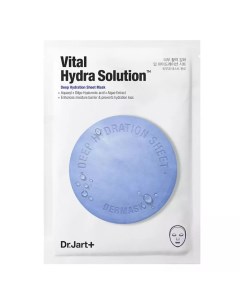 Увлажняющая маска Капсулы красоты с гиалуроновой кислотой Hydra Vital Solution 25 г Dr.jart+