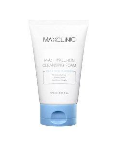 Пенка для умывания с комплексом гиалуроновых кислот Pro Hyaluron Cleansing Foam 120 мл Maxclinic