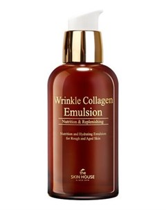 Wrinkle Collagen Emulsion Анти возрастная эмульсия с коллагеном 130 мл The skin house