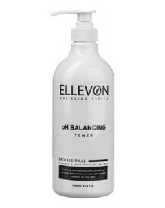 Тоник для регуляции pH баланса 1000 мл Ellevon