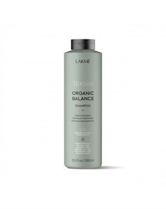 Teknia Organic Balance Бессульфатный увлажняющий шампунь для всех типов волос 1000 мл Lakme