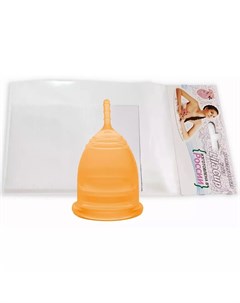Чаша менструальная Практик оранжевая L Lilacup