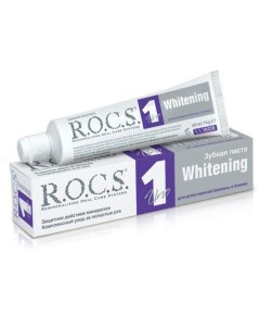 R O C S UNO Whitening Зубная паста Отбеливание 74 гр R.o.c.s.