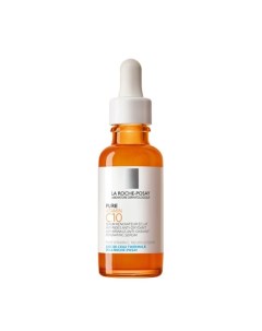 Redermic Pure Vitamin C10 Антиоксидантная сыворотка для обновления кожи 30 мл La roche-posay