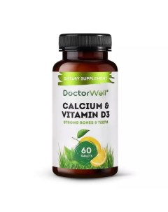 Витаминный комплекс Calcium D3 60 таблеток Doctorwell