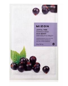Тканевая маска с экстрактом ягод асаи 23 г Mizon