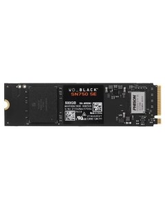 SSD накопитель Black SN750 SE NVMe 500ГБ Gen4 WDS500G1B0E Western digital
