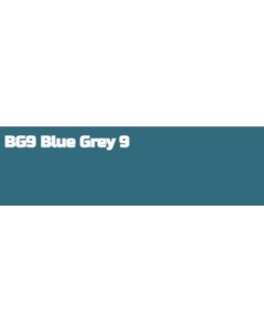 Маркер двухсторонний на спиртовой основе цв BG9 Синий Серый 9 Graphmaster
