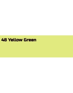 Маркер двухсторонний на спиртовой основе цв 48 Желтый Зеленый Цвет Graphmaster