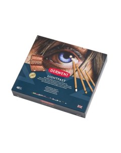 Набор карандашей цветных "Lightfast" 48 шт в деревянной кор Derwent