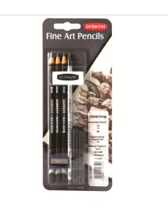 Набор карандашей чернографитных "Sketching" 8 шт в блистере Derwent
