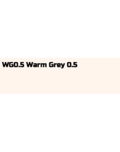 Маркер двухсторонний на спиртовой основе цв WG0 5 Теплый Серый 0 Graphmaster