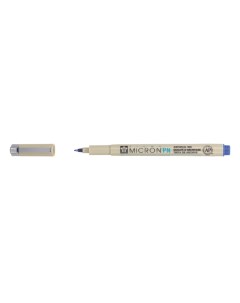Ручка капиллярная PIGMA MICRON PN 0 4 мм 0 5 мм цвет синий Sakura