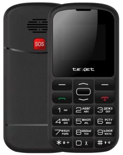 Мобильный телефон TM В316 черный Texet