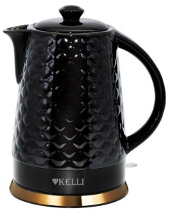 Чайник электрический KL 1340 черный керамика Kelli