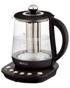 Чайник электрический KL 1377 черный Kelli