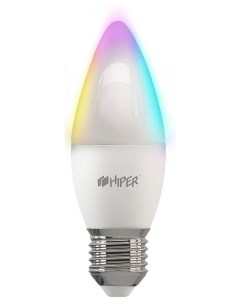 Умная лампочка с разноцветной подсветкой IoT LED A2 RGB HI A2 RGB Hiper