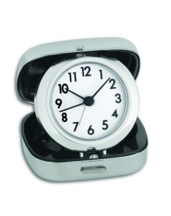 Часы будильник с металлическим футляром Tfa