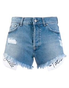 Gaelle bonheur джинсовые шорты с эффектом потертости Gaelle bonheur