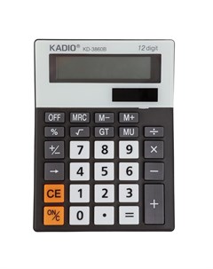 Калькулятор настольный 12 разрядный kd3860b Nobrand