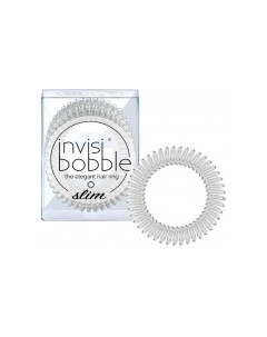 Резинка браслет для волос Slim Inv_83 83 Прозрачный 3 шт Invisibobble (германия)