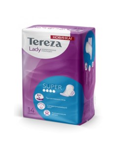 Прокладки урологические для женщин гигиенические Super 14 шт Terezalady
