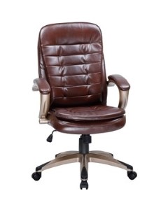 Офисное кресло для персонала DONALD LMR 106B коричневый Dobrin