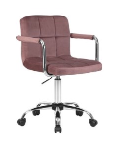 Офисное кресло для персонала TERRY LM 9400 пудрово розовый велюр MJ9 32 Dobrin