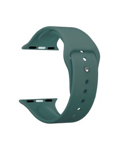 Ремешок Band Silicone для Apple Watch 38 40 mm силиконовый зеленый Deppa