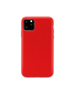 Чехол накладка Gum Cover для Apple iPhone 11 Pro Max 6 5 soft touch красный Dyp