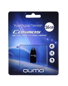 Флешка Cosmo 16GB Dark Qumo
