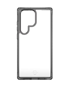 Чехол накладка HYBRID CLEAR для Samsung Galaxy S23 Ultra черный прозрачный Itskins