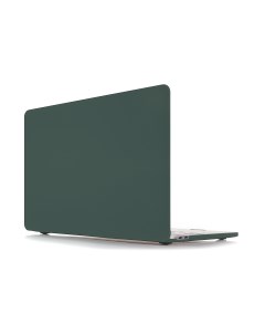 Чехол защитный Plastic Case для MacBook Pro 16 2019 2020 темно зеленый Vlp