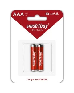Батарейка AAA LR03 2B AAA SBBA 3A02B 2шт уп Smartbuy