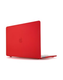 Чехол защитный Plastic Case для MacBook Pro 16 2019 2020 красный Vlp