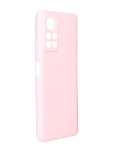 Чехол силиконовый для Xiaomi Poco M4 Pro 5G soft touch светло розовый Alwio