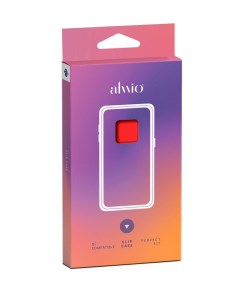 Клип кейс для Xiaomi Poco X3 NFC soft touch красный Alwio