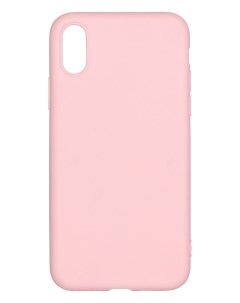 Клип кейс для Apple iPhone XS Max soft touch светло розовый Alwio