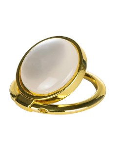 Кольцо Ring Holder Pearl Gold Золотистый Devia